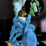 Suporte de Vinho -  Octopus